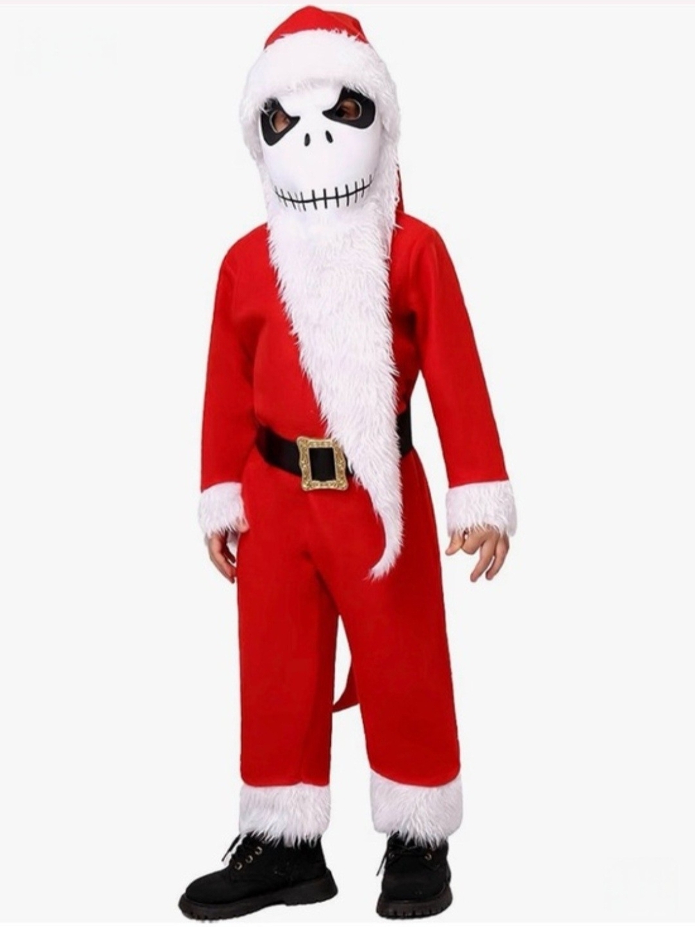 Jack Skelington As Santa Kids Costume